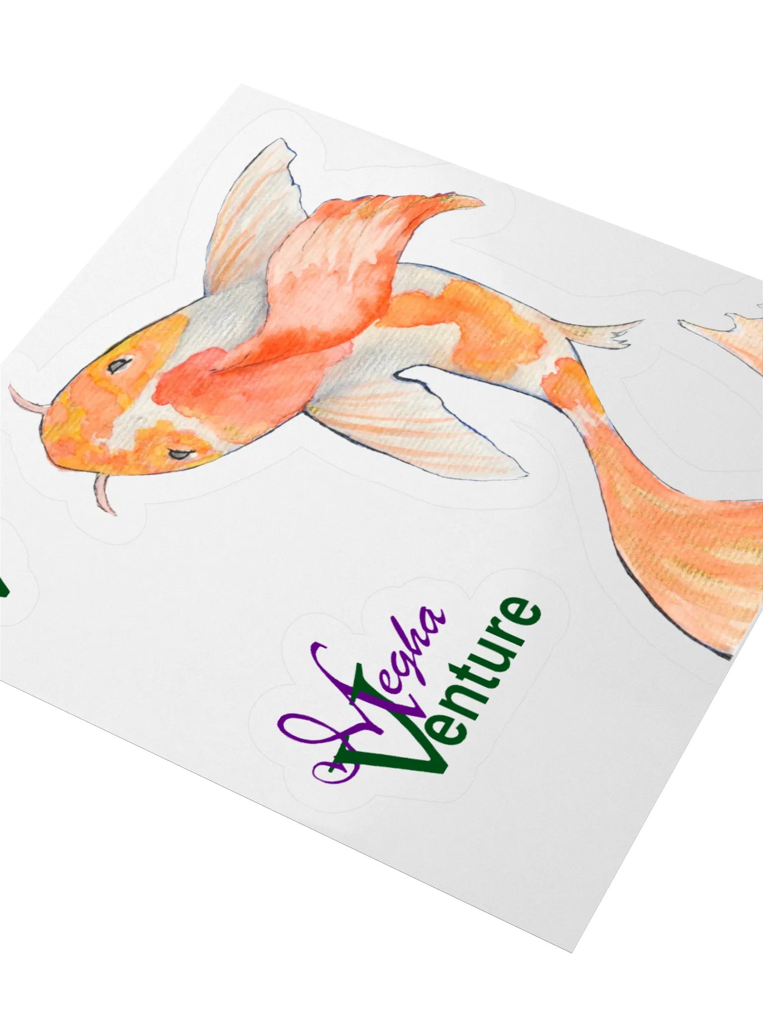 Golden Koi Sticker product image (3)