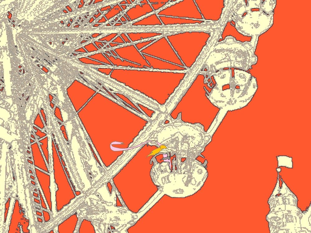 Ferris Wheel Print product image (1)