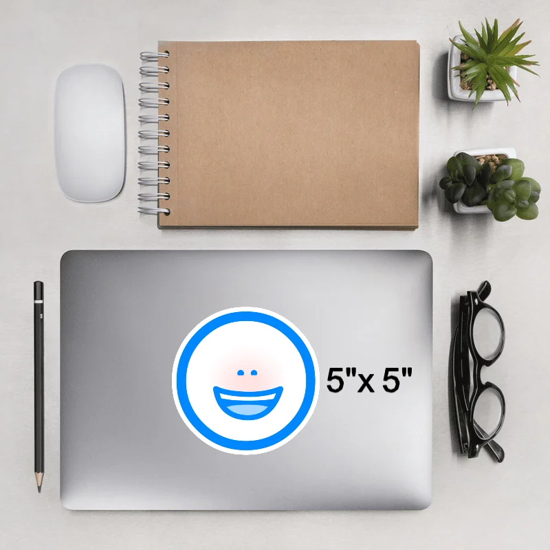 Open Mouth Smile Sticker product image (11)
