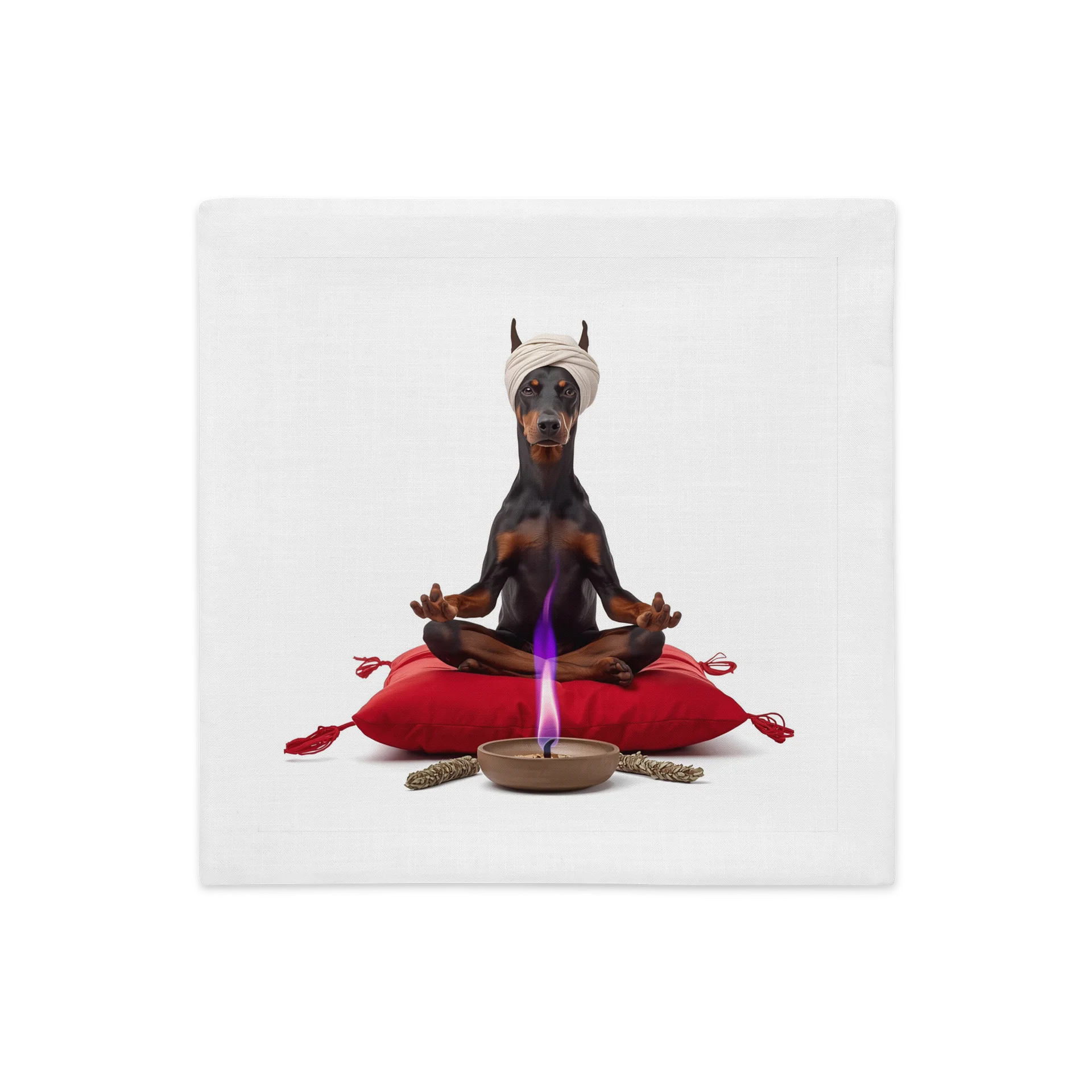 Mystical Doberman Yoga Pillow Case product image (1)
