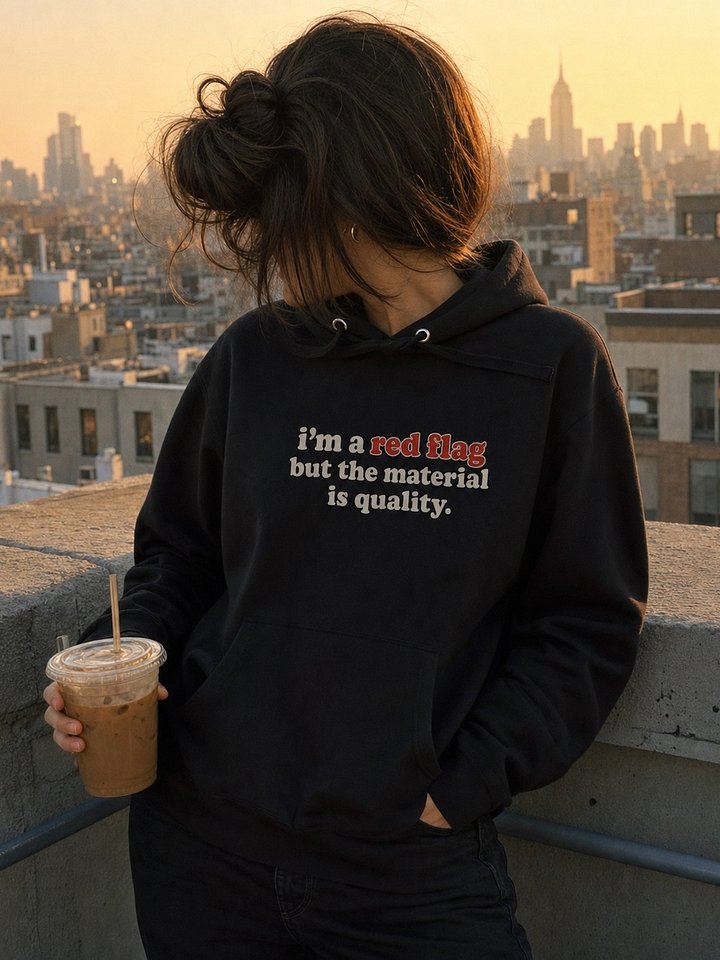 Red Flag, Quality Hoodie product image (1)