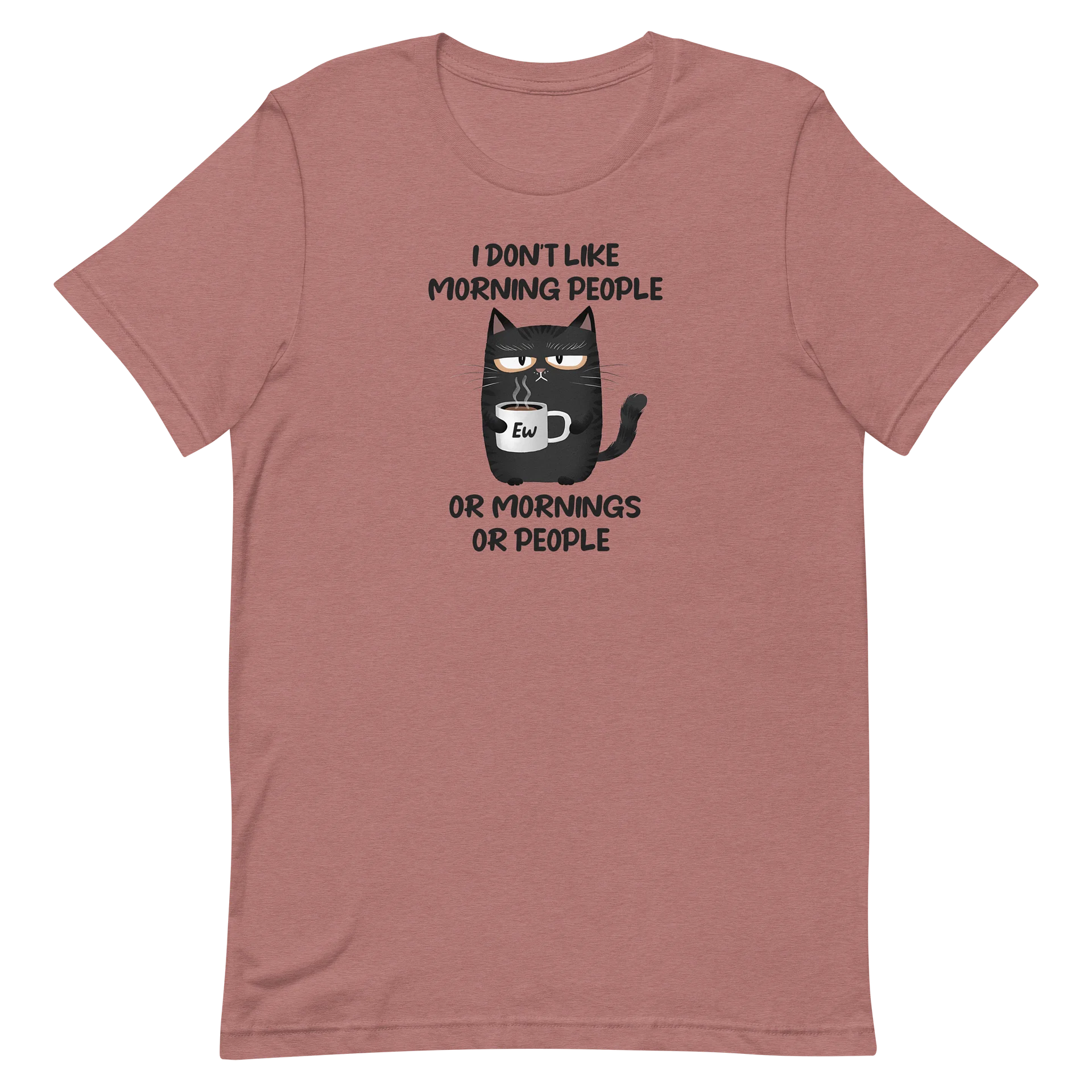 Grumpy Morning Cat Tee product image (3)
