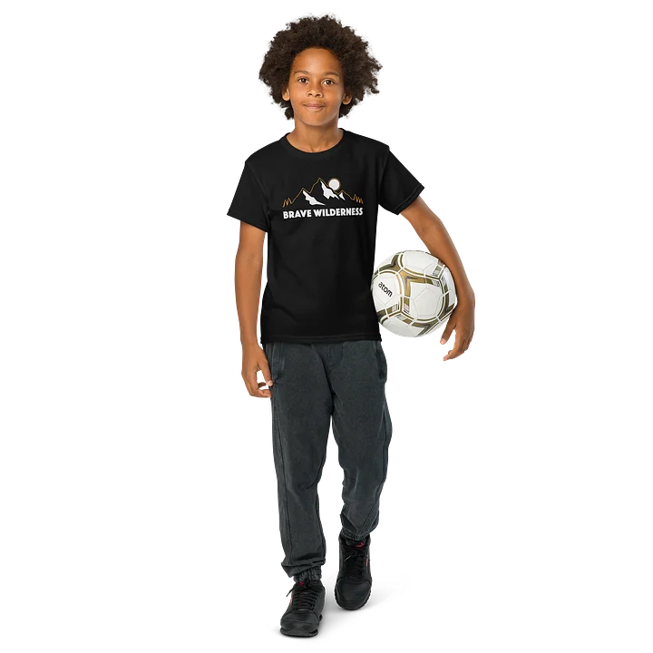 Brave Wilderness Mountain Youth Sports T-Shirt product image (1)