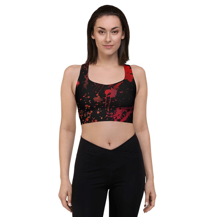 Rogue Splatter Claw Longline Sports Bra product image (1)