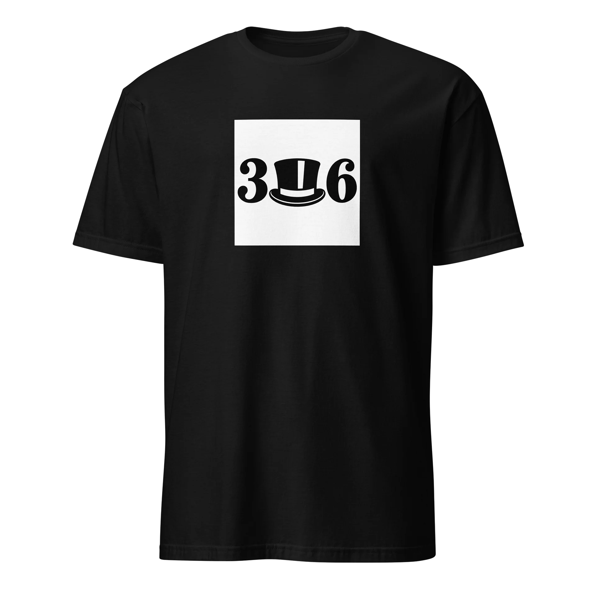 3 HAT 6 tshirt blk product image (1)