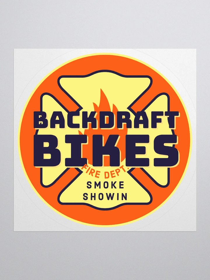 BackDraft Bikes Sticker product image (1)