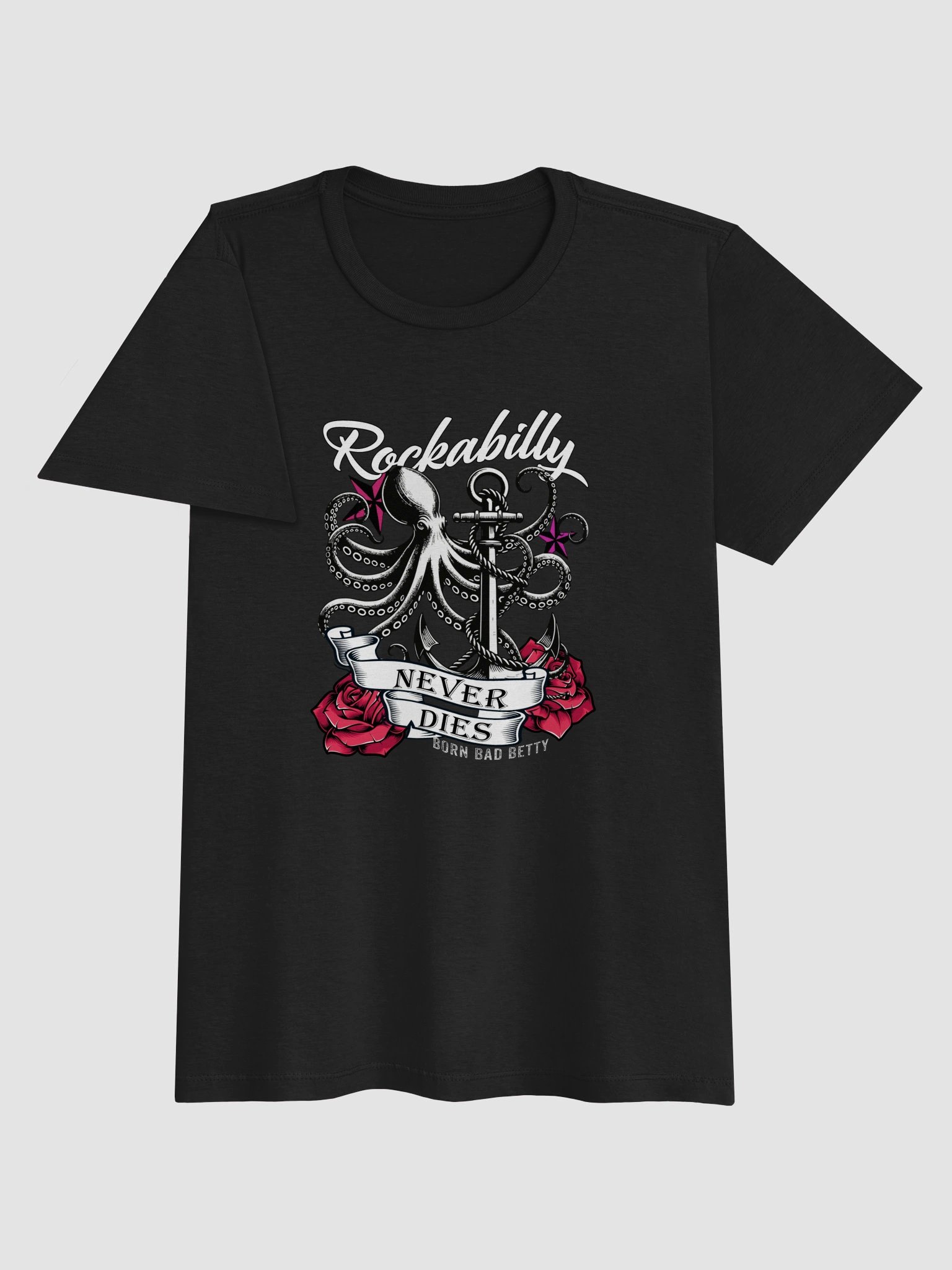 Inked Octo-Anchors Women's T-shirt product image (4)