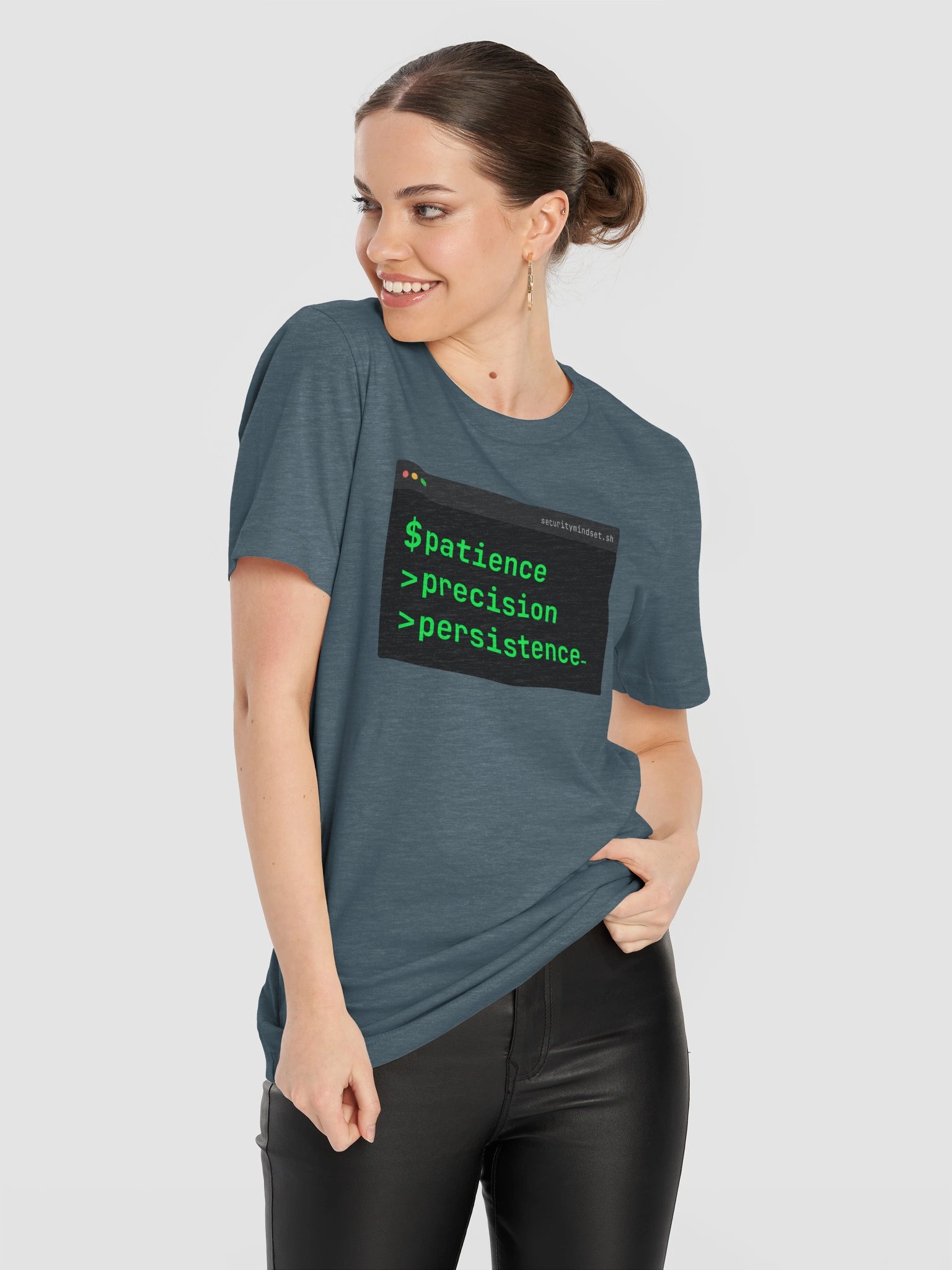 Patience Precision Persistence | Threat Hunter product image (1)