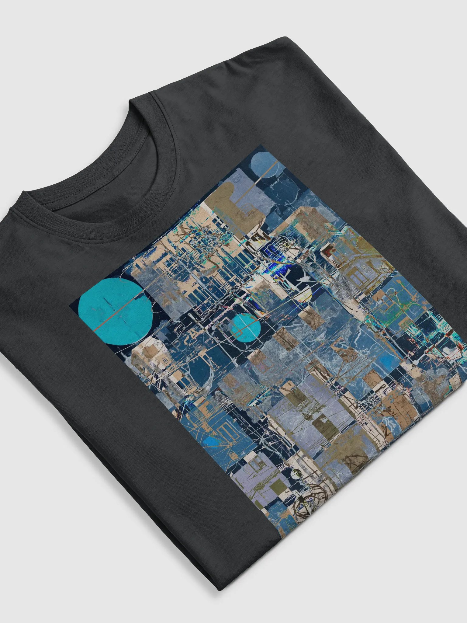 'Harmony in Hues' by Edward Martin :Abstract Fusion Men's Tee product image (17)
