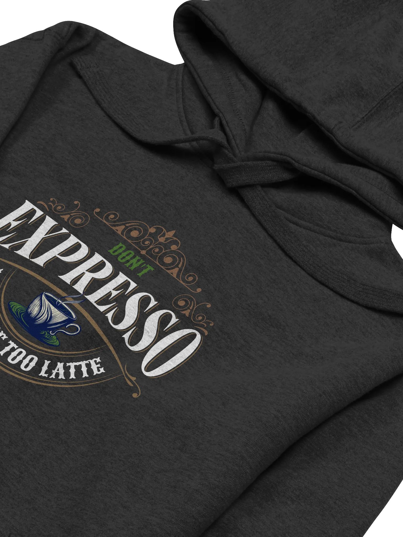 Vintage Espresso Emblem Hoodie product image (3)