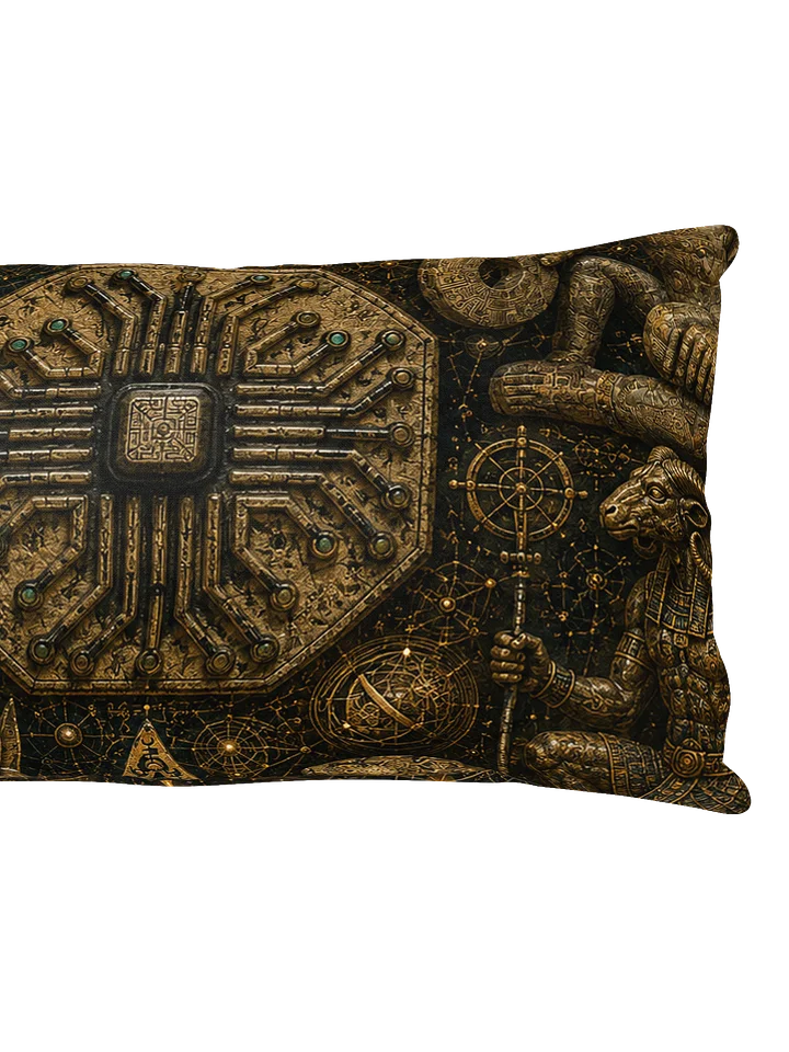 A Chipped World Aliencarvings Pillow product image (4)