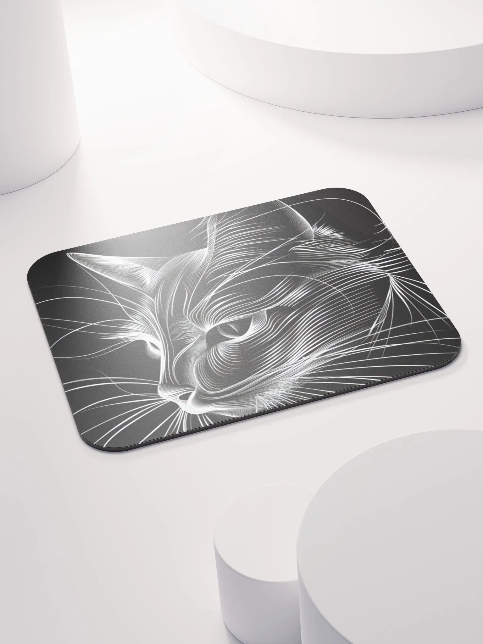 Whiskered Mouse Pad product image (4)