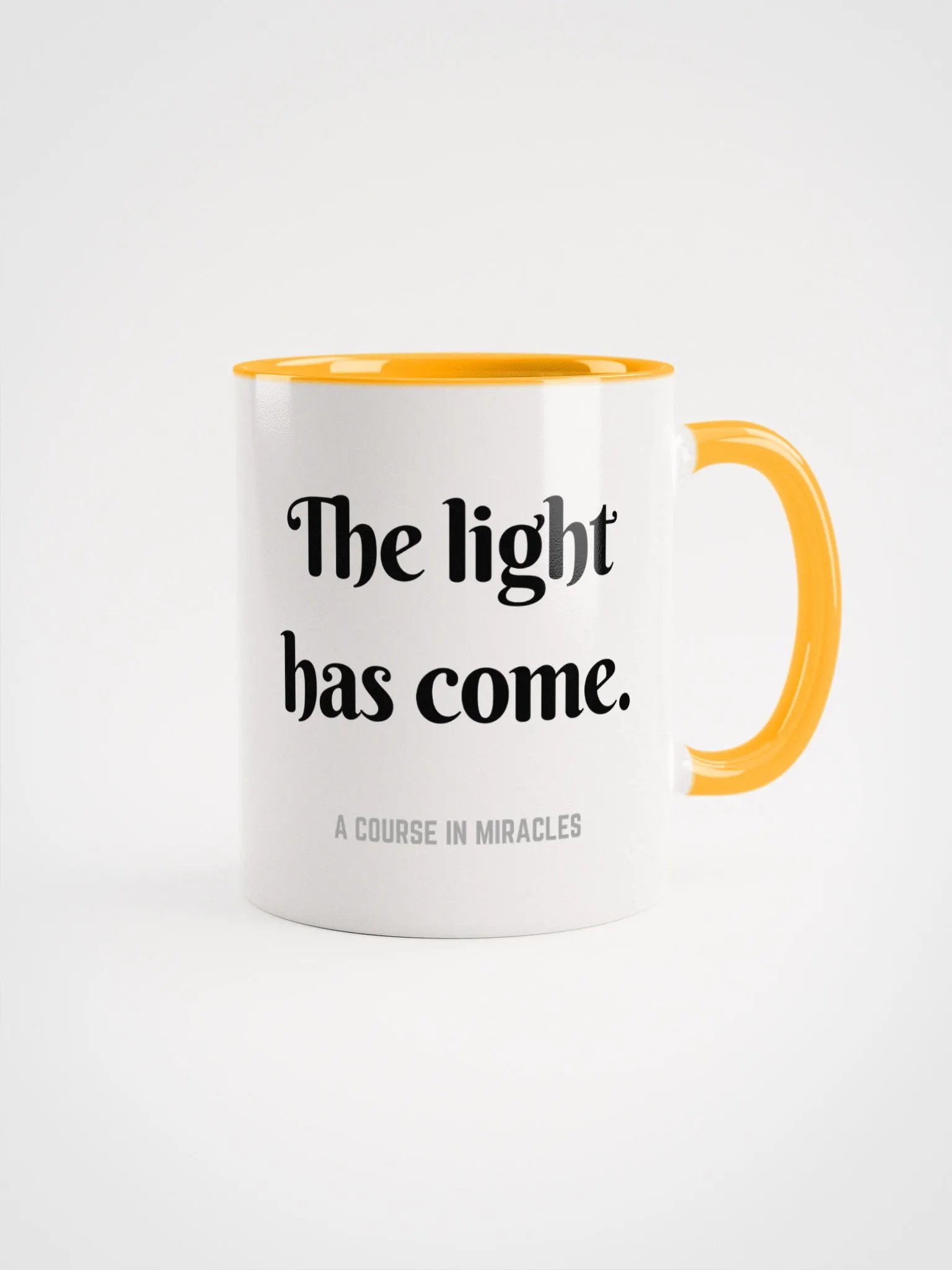 The light has come - ACIM Inspirational Mug product image (4)
