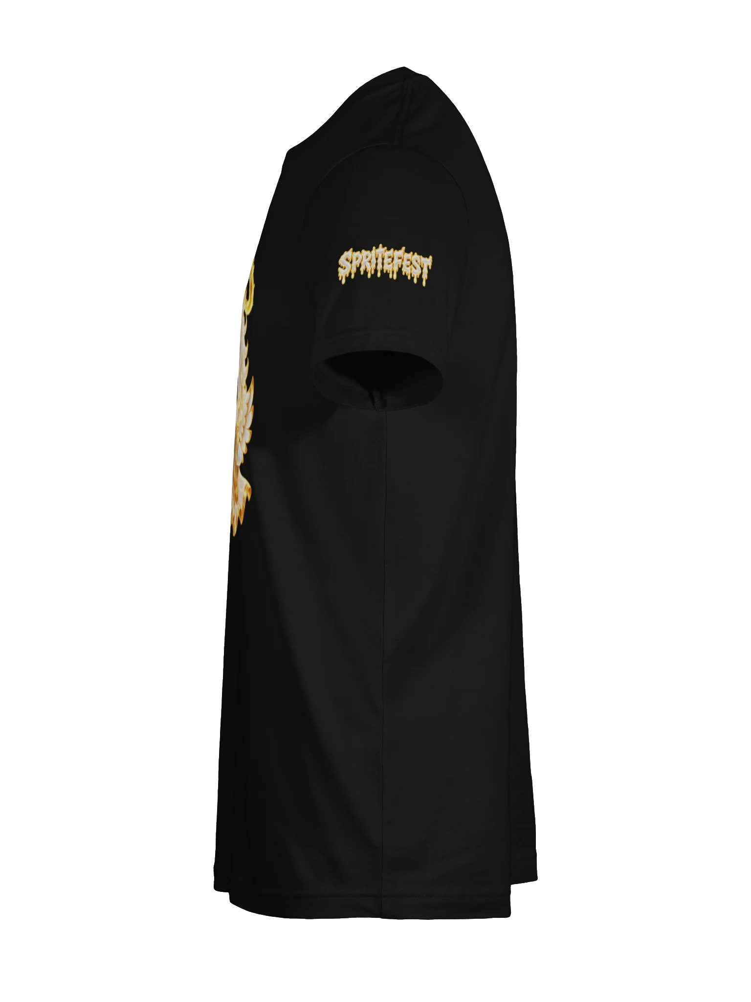 SPRITEFEST "Angel Sprite" ADULT Black T-Shirt product image (9)