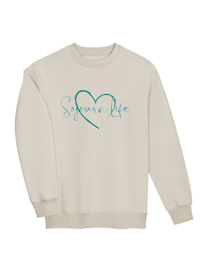 Sojourn Life Heart - Premium Crewneck product image (4)