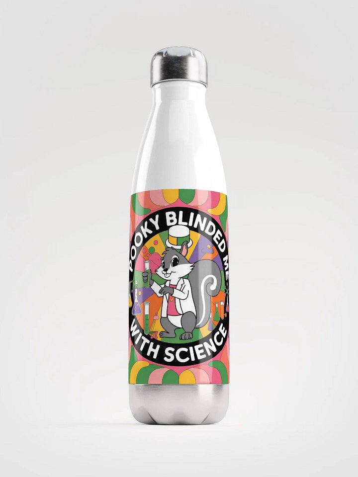 Psychedelic Science Squirrel Water Bottle product image (1)