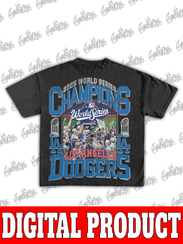 Los Angeles Dodgers 2025 World Series Celebration Bootleg Graphic product image (1)