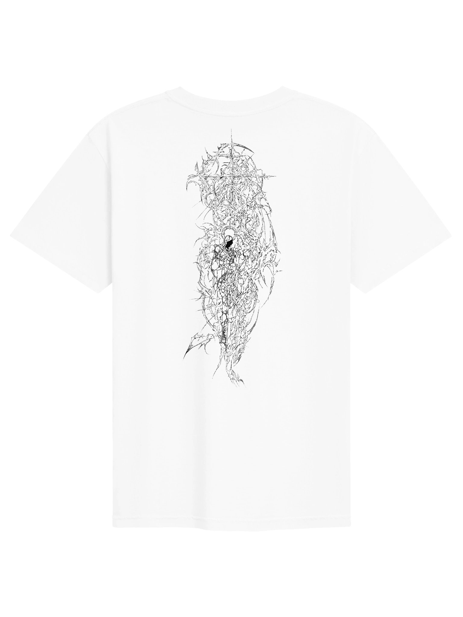 weaver white t-shirt product image (2)