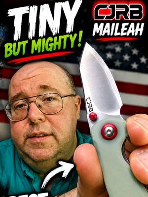 Small knife... BIG surprise. 👀 The CJRB Maileah is compact, razor sharp, and ridiculously fun to carry. This might be one of the best little EDC knives I've tested. Would you pocket it? #CJRB #EDCKnife #PocketKnife #KnifeTok #cjrbmaileah 