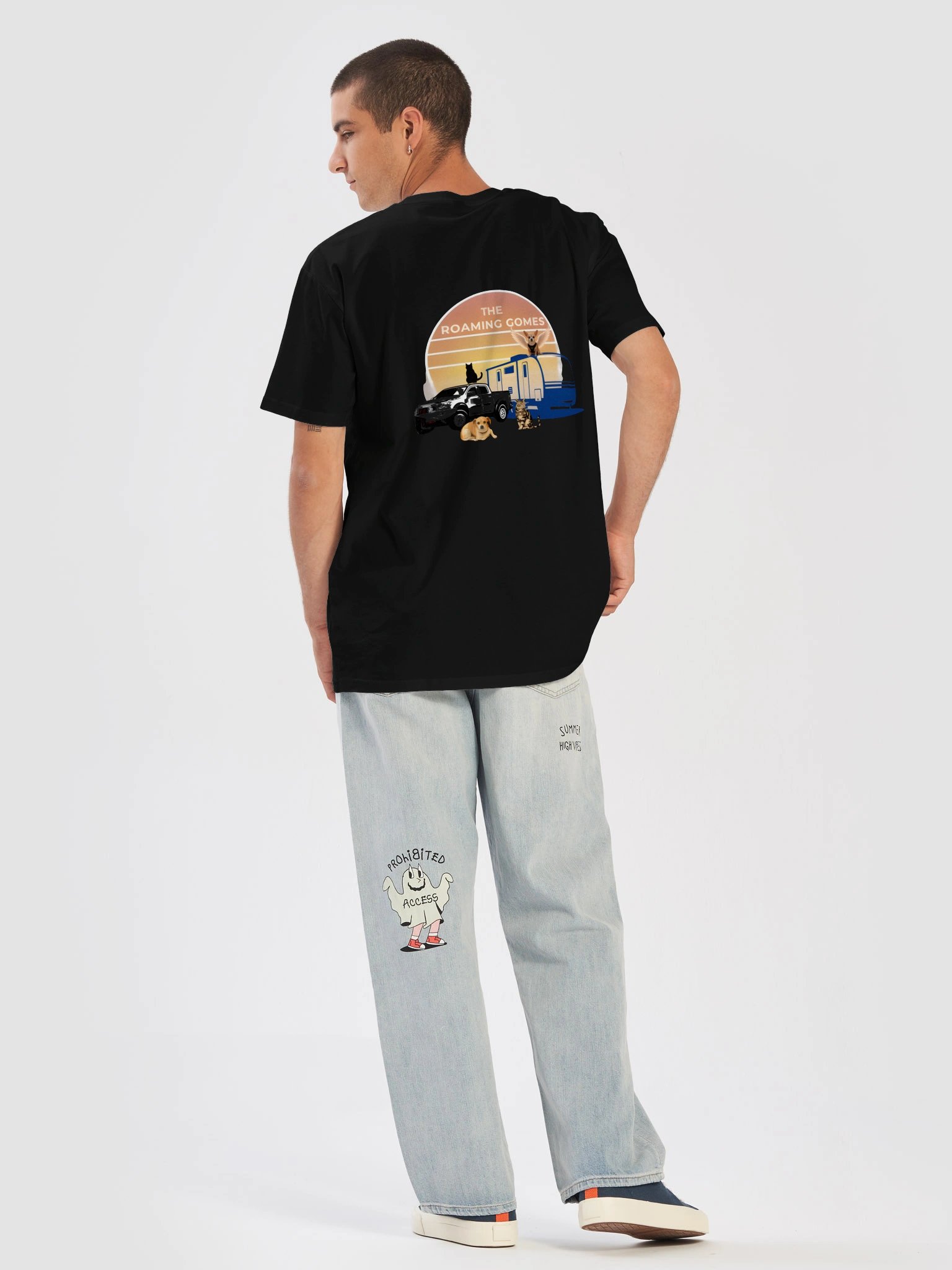 Our Life, Our Pace Floral Tee product image (6)