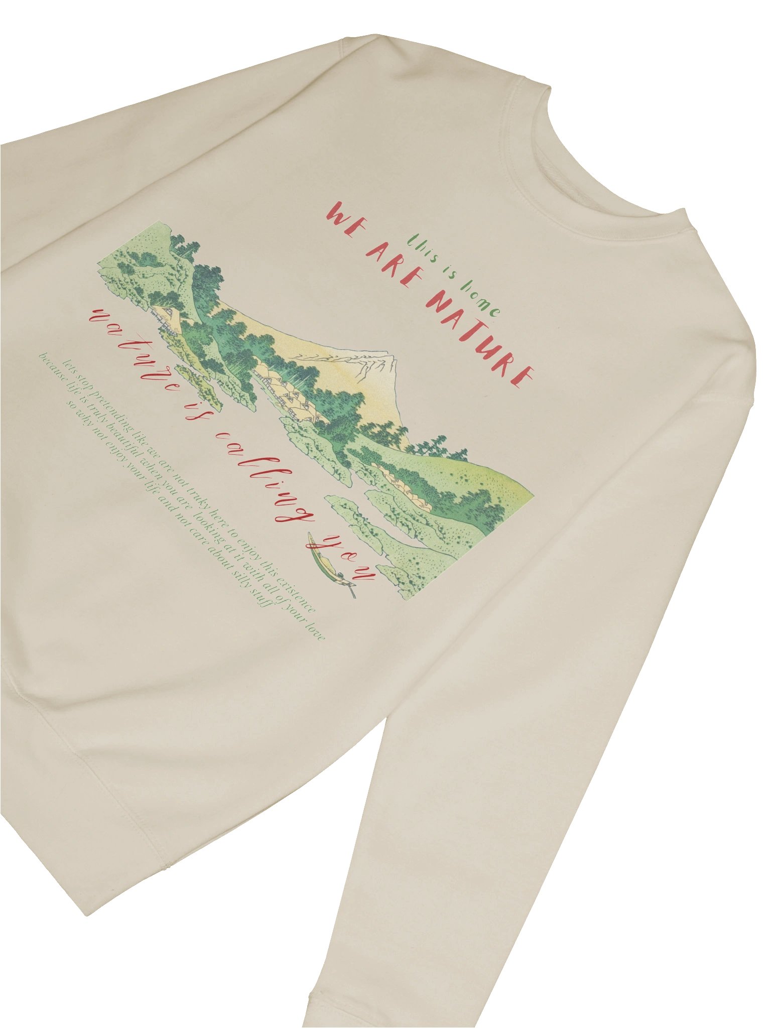 we are nature premium sweatshirt product image (6)