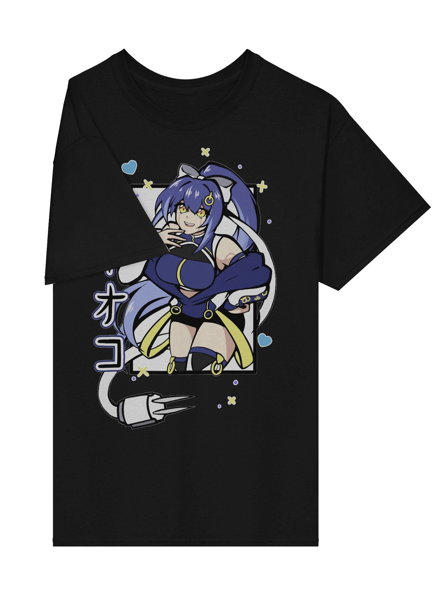 Aneoko - Katakana Print T-Shirt + Jersey Number 1 product image (4)