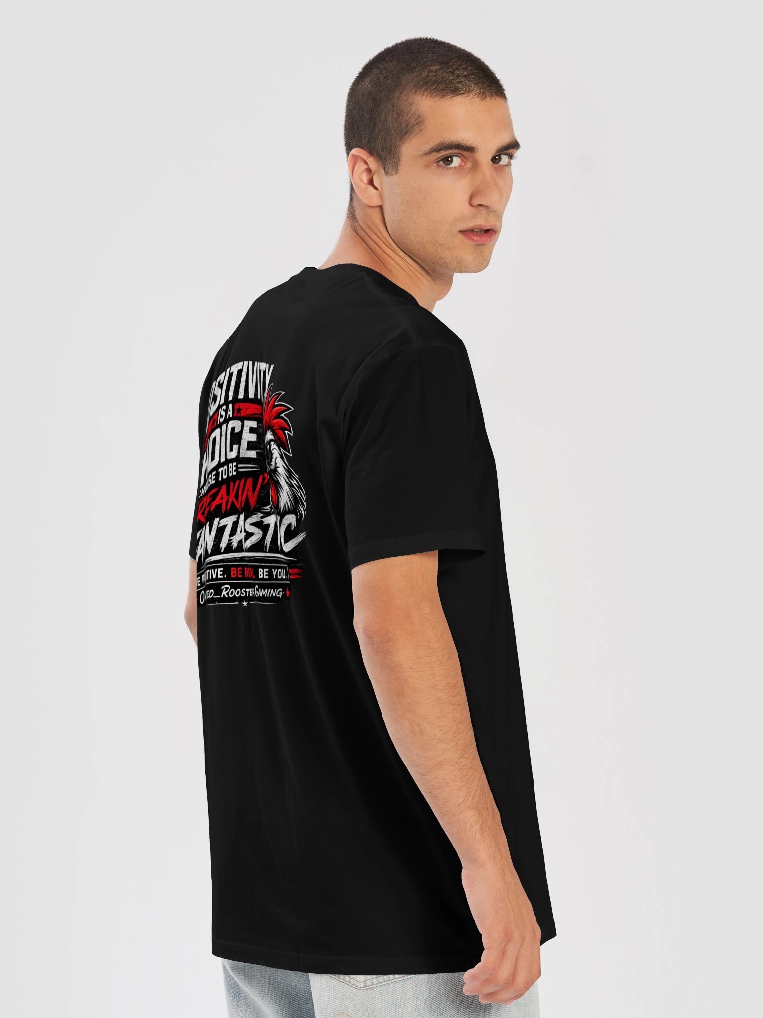 Oneyed_Rooster Gaming Signature T-Shirt product image (8)