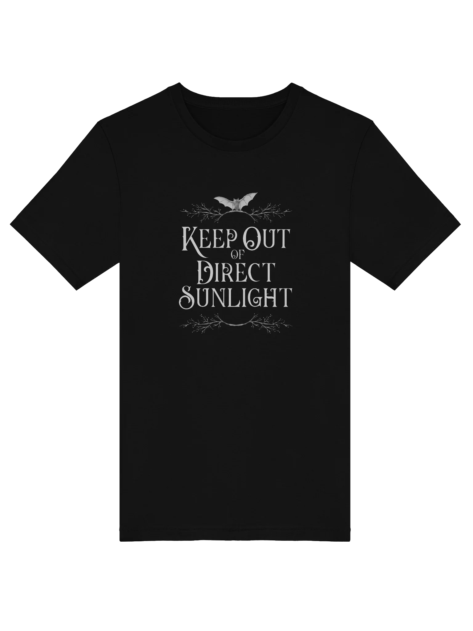 Gothic Bat Keep Out T-Shirt product image (77)