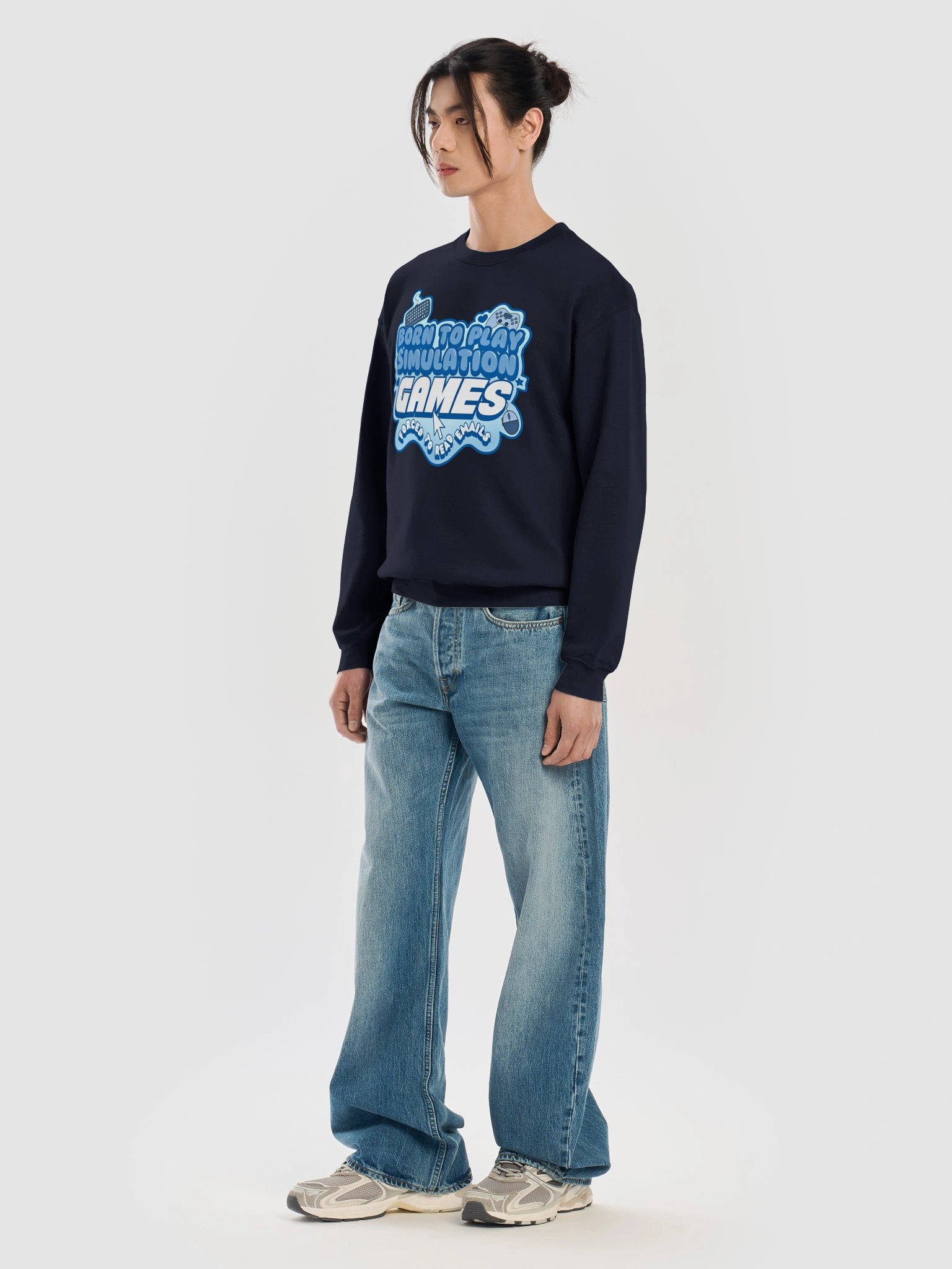 Born To Play Games Crewneck product image (11)