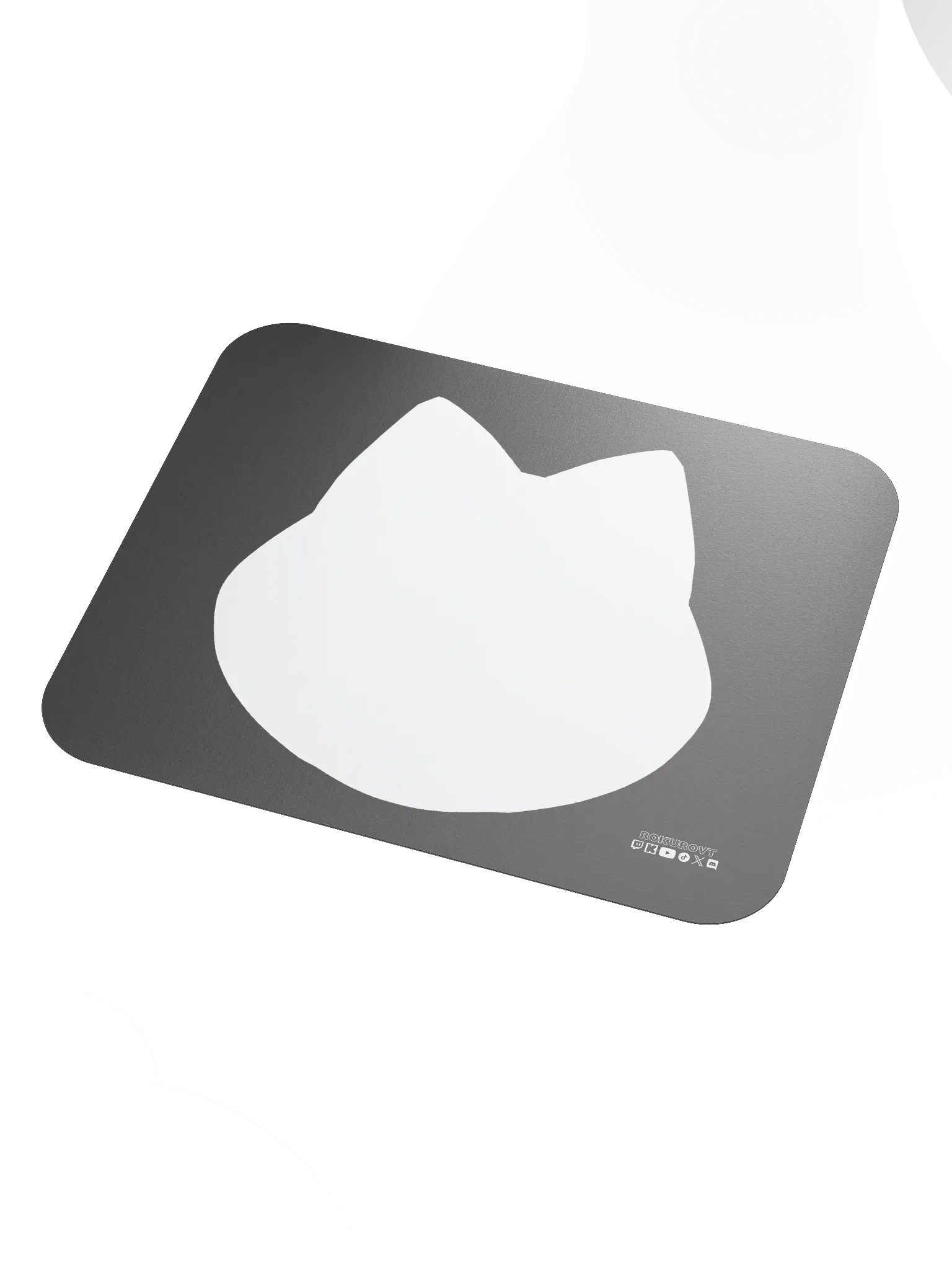 White Logo Mouse Pad product image (3)