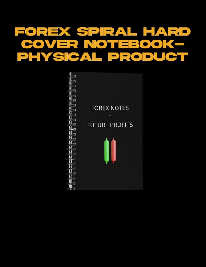 Forex Spiral Hard CoverNotebook-Physical Product product image (1)