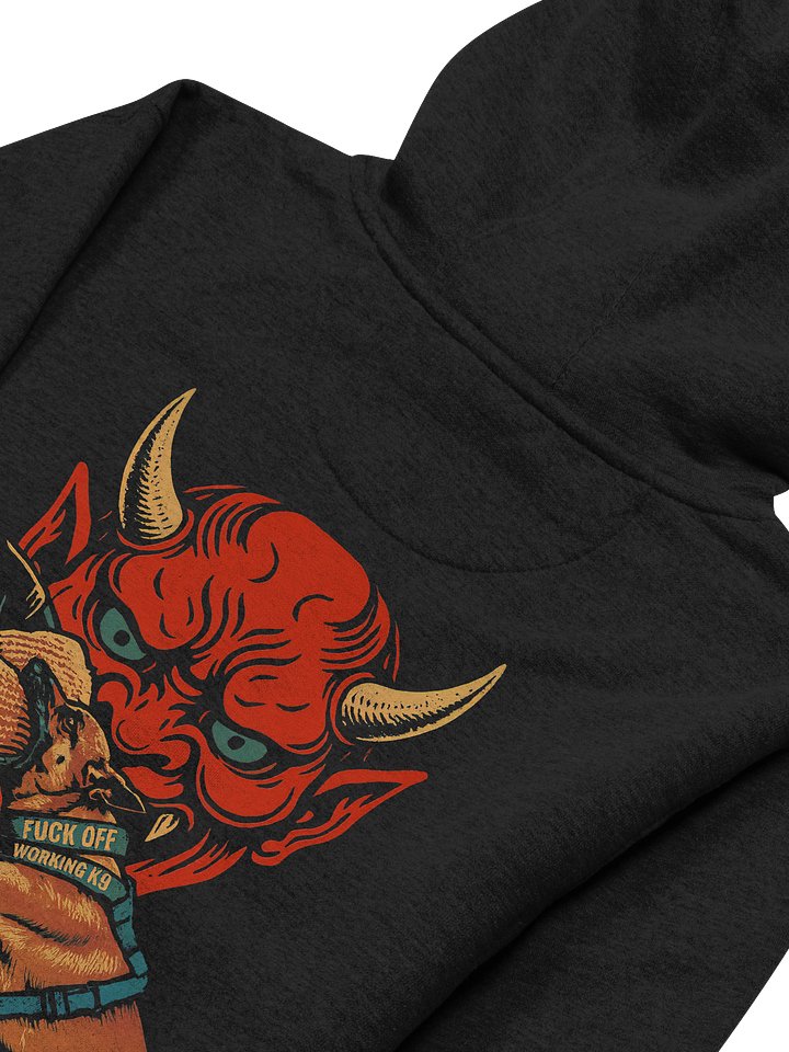 ONI (with sleeve text)- Premium Adult Unisex Hoodie **New Larger Image product image (2)