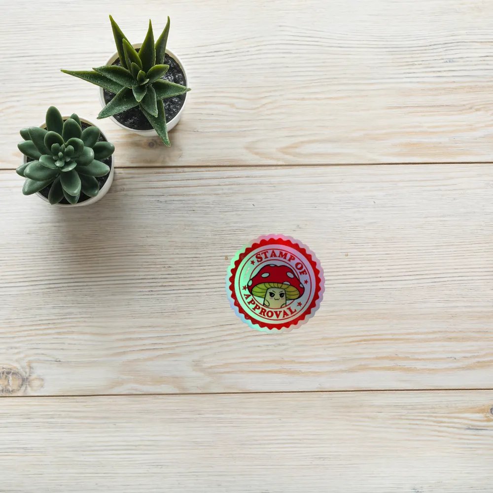 Mushroom Stamp Sticker product image (10)