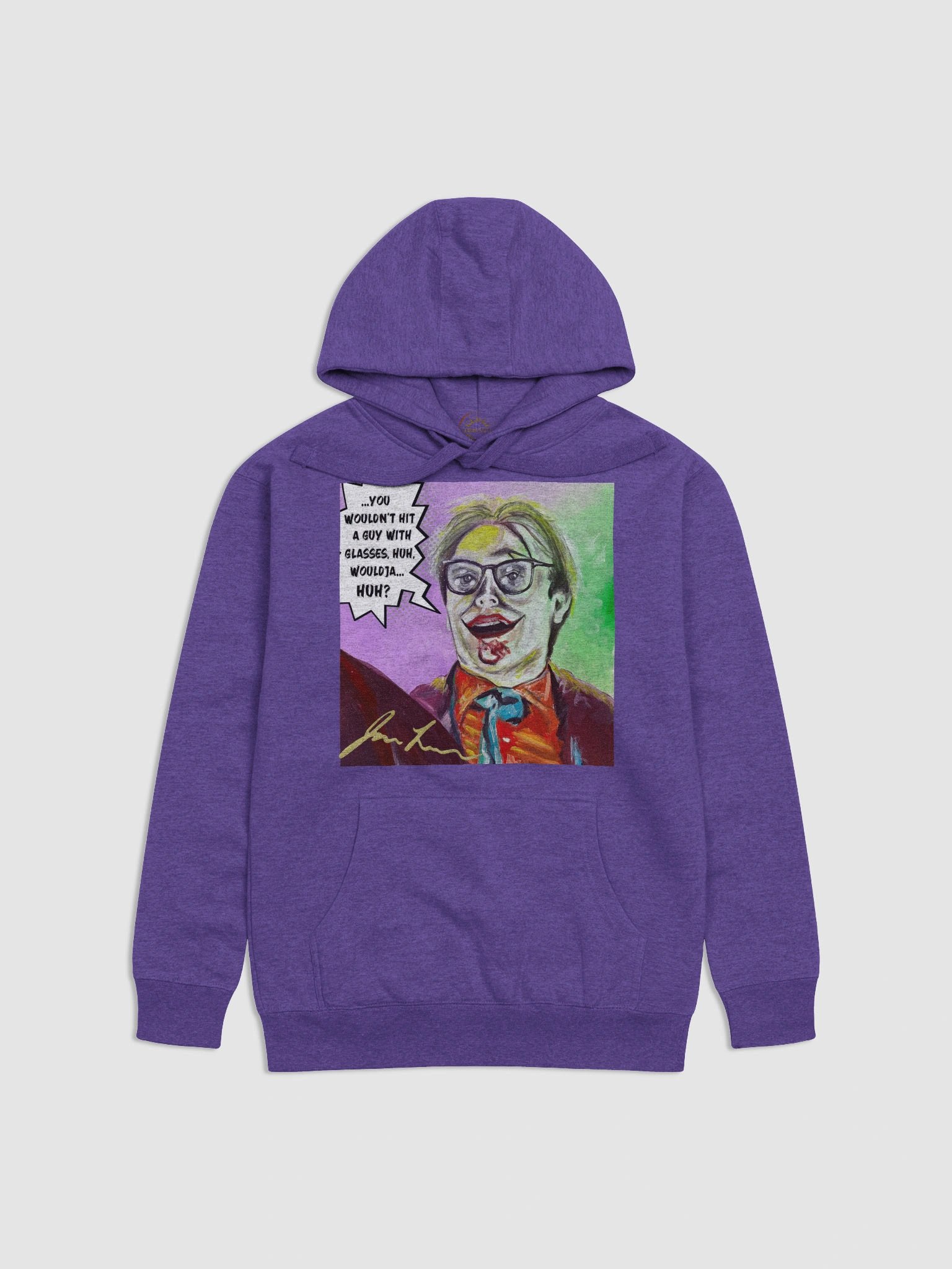 The Joker Glasses Trick Hoodie product image (15)