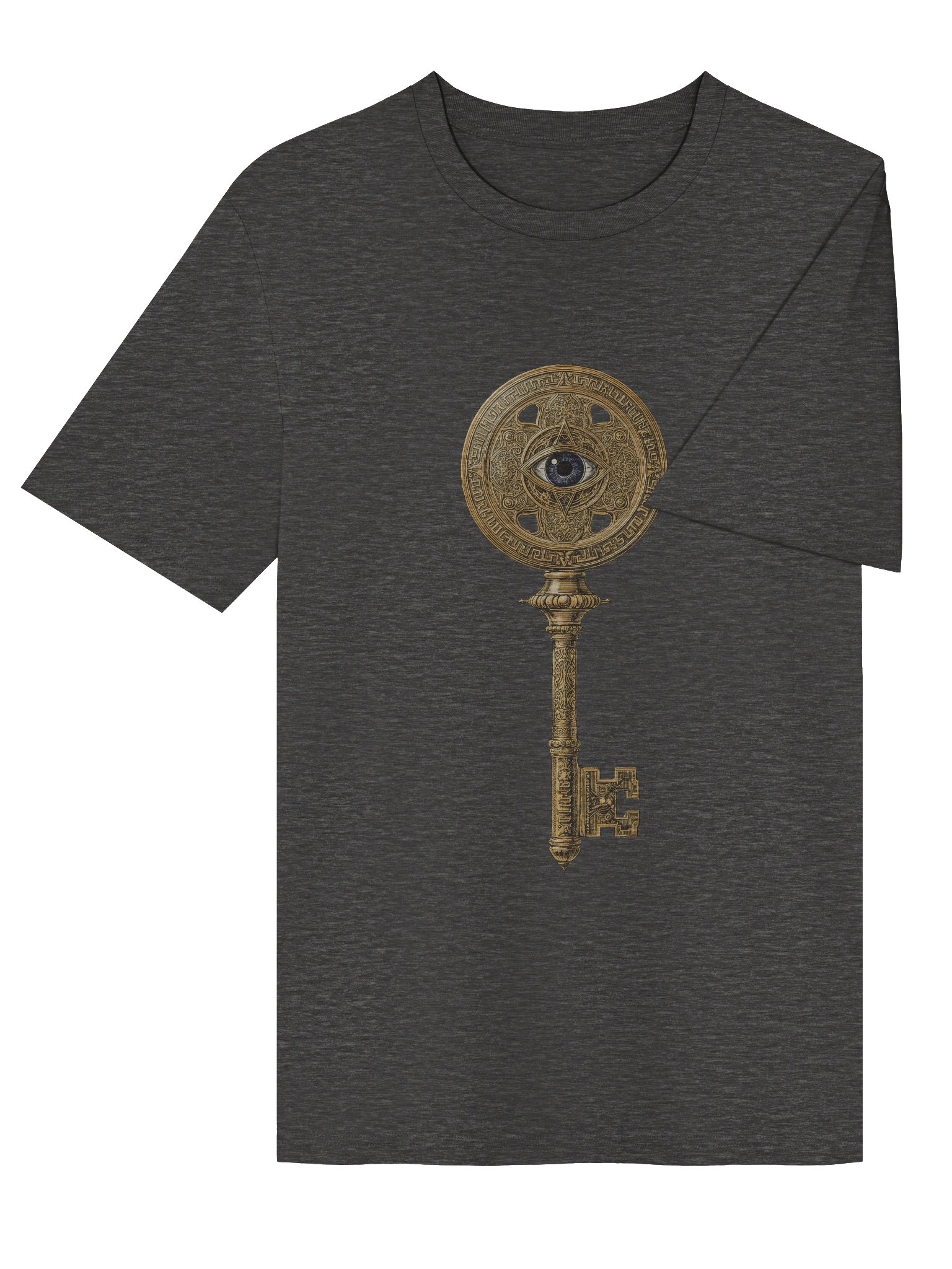 The Gatekeeper’s Key – Dark Heather Grey Urban Archive Edition (Front & Back Print) product image (4)