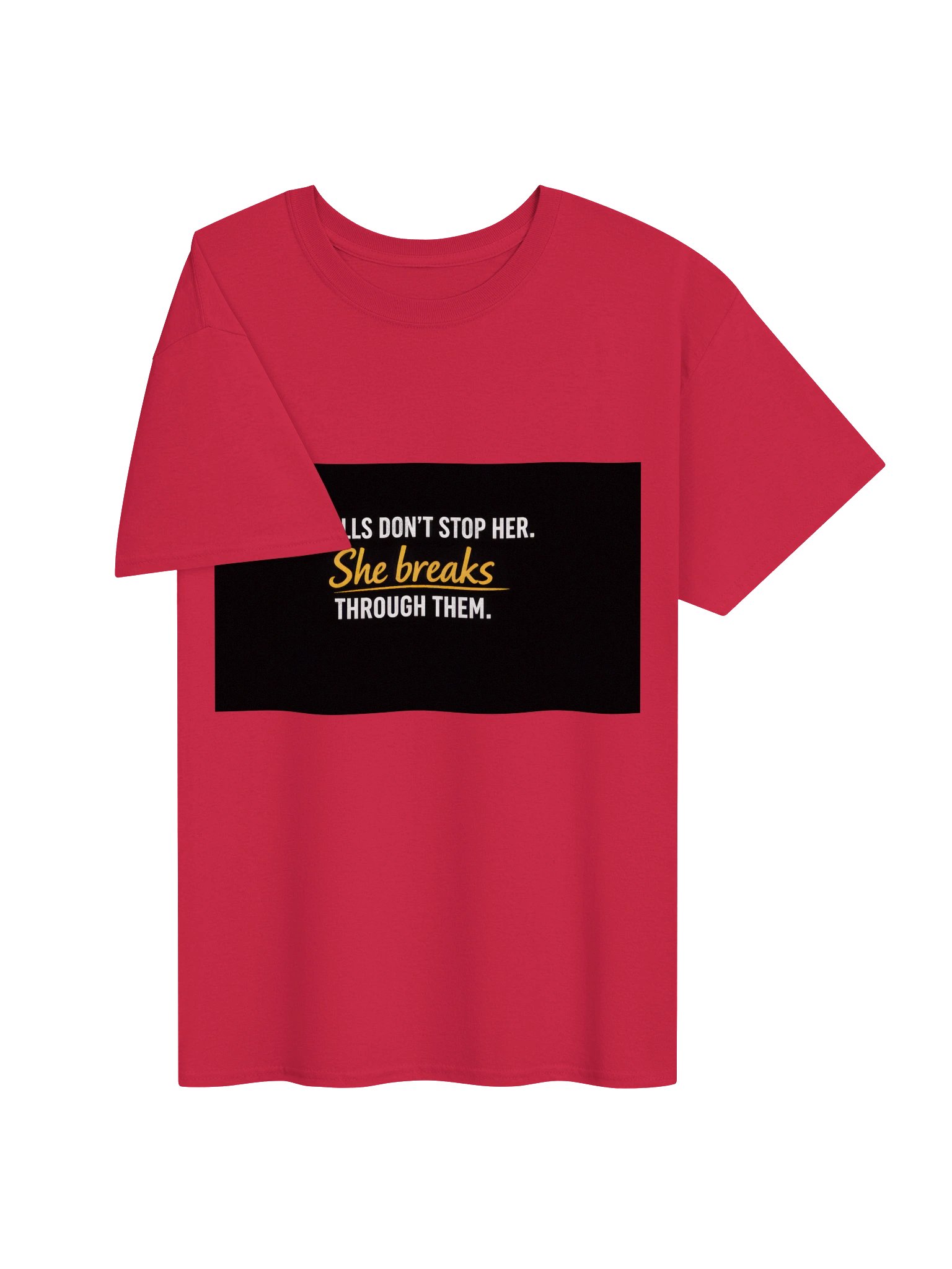 Walls Don’t Stop Her Tee product image (3)