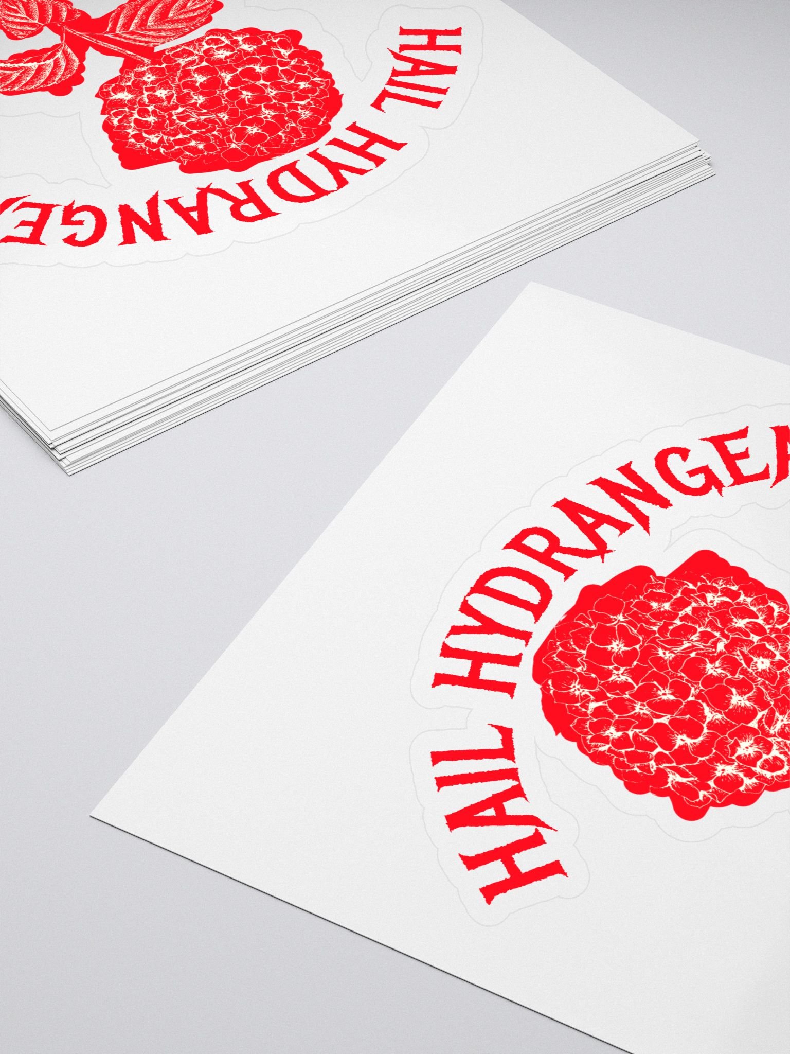 Hail Hydrangea V2 sticker product image (4)