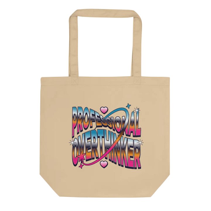 Professional Overthinker Vibrant Tote Bag product image (1)