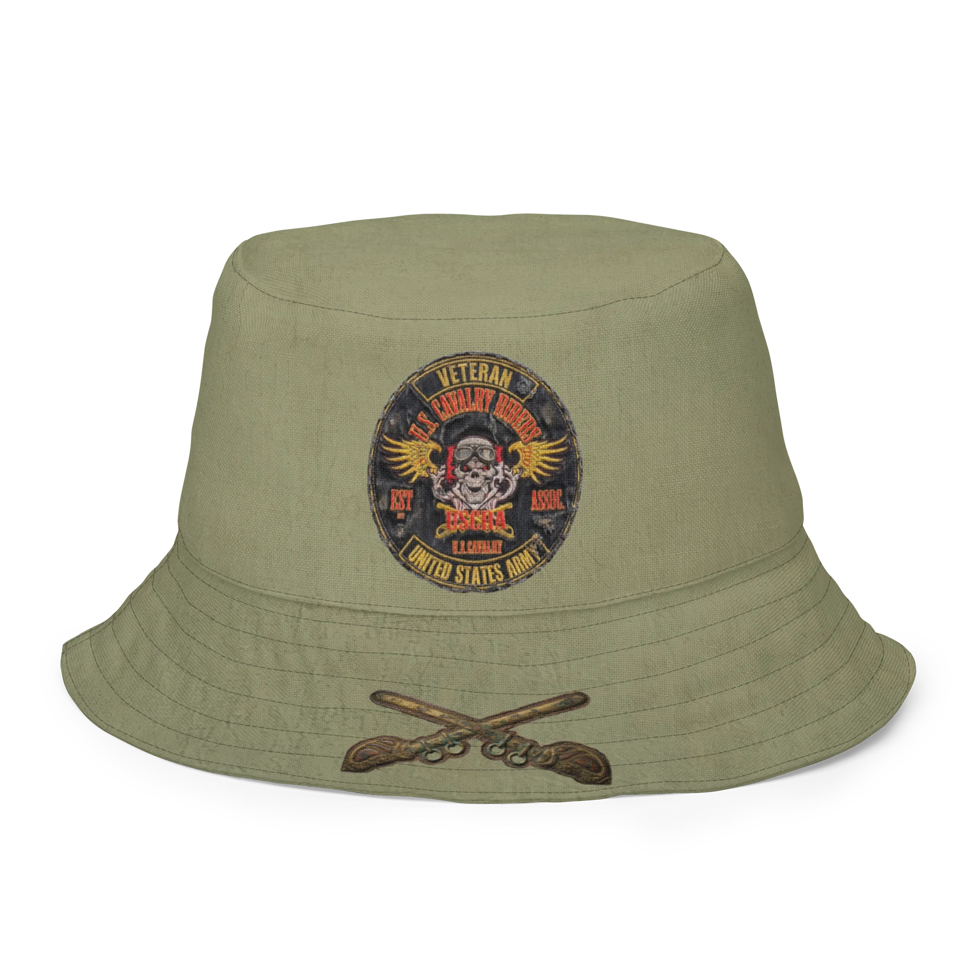 OD, Faded, USCRA Logo'd Reversible Boonie Cap product image (2)