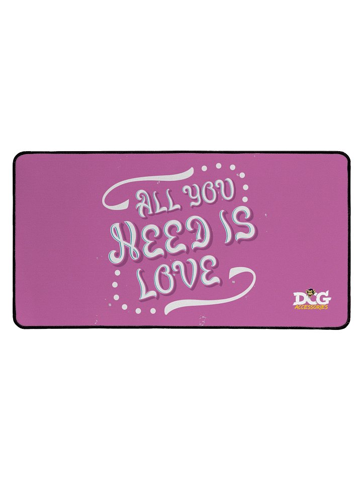 All you need is love Desk Mat product image (1)