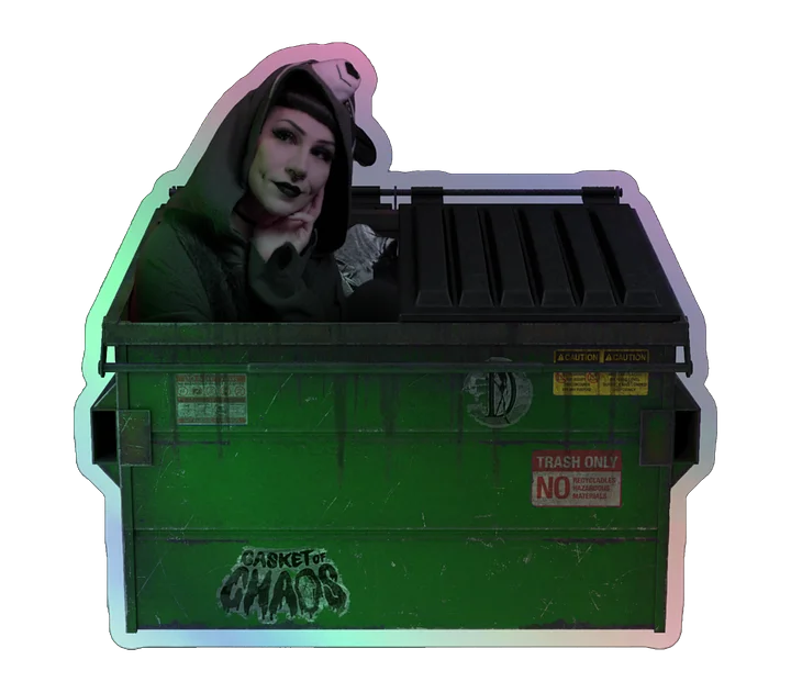 Dumpinmestetics Holographic Sticker product image (1)
