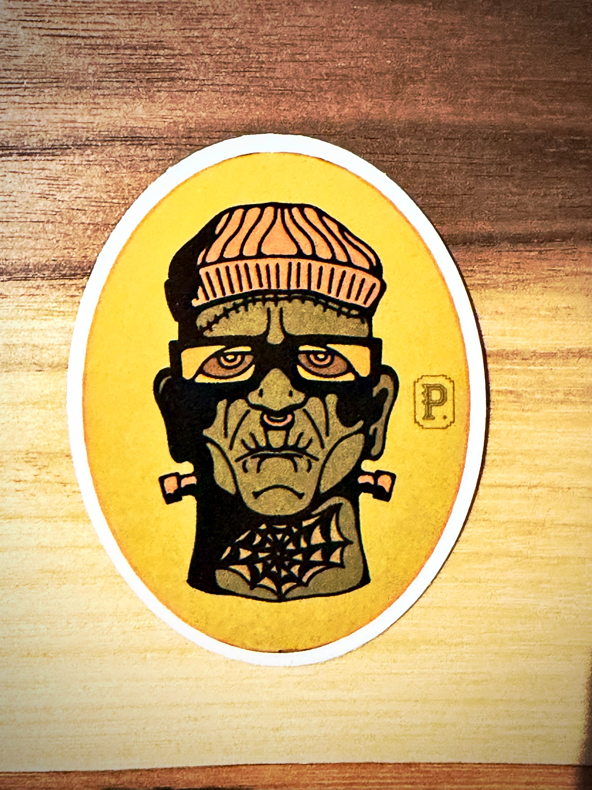 Hipster Frankenstein Sticker product image (3)