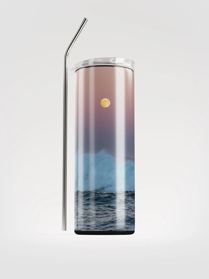 Moon Over the Cliff Walk Stainless Steel Tumbler II 20oz product image (1)