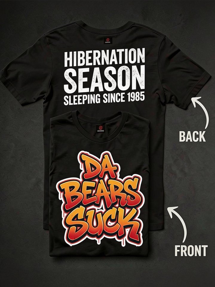 Da Bears Suck (Graffiti Edition) | Chicago Bears | Rival Locker product image (1)