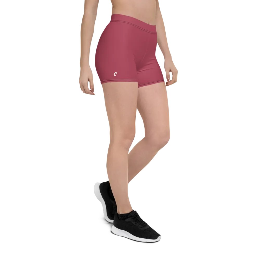 Dark Red Everyday Seamless Shorts product image (3)