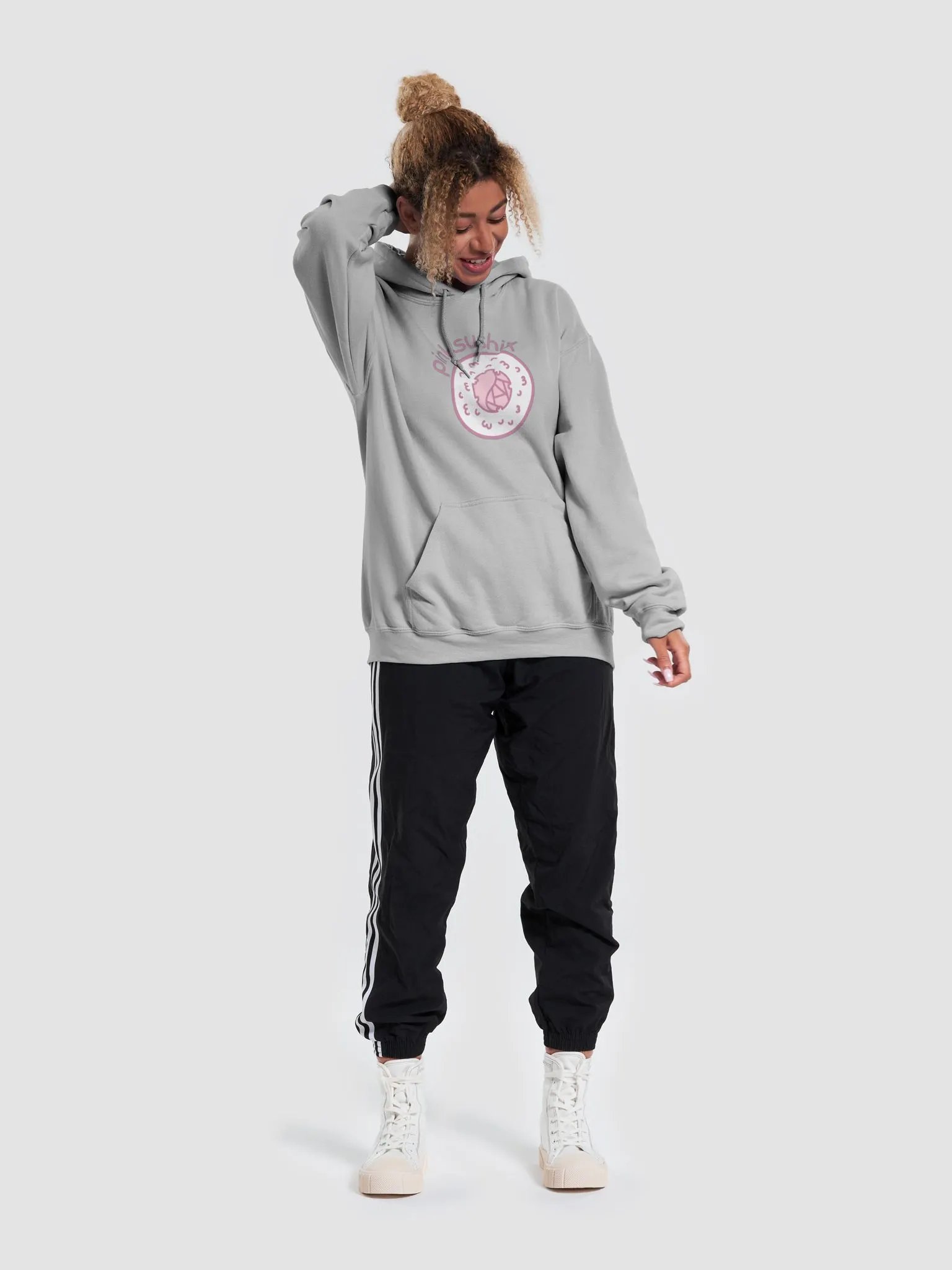 Unisex Basic PinkSushix Logo Hoodie product image (32)