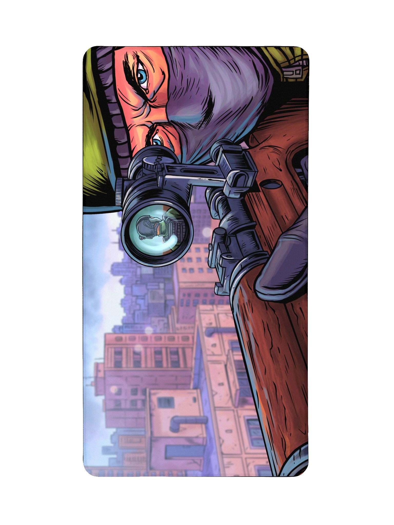 Sniper Desk Mat (15.5" x 31.5") product image (2)