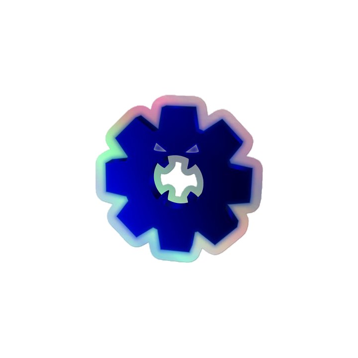 Loomy Gear holographic sticker product image (1)