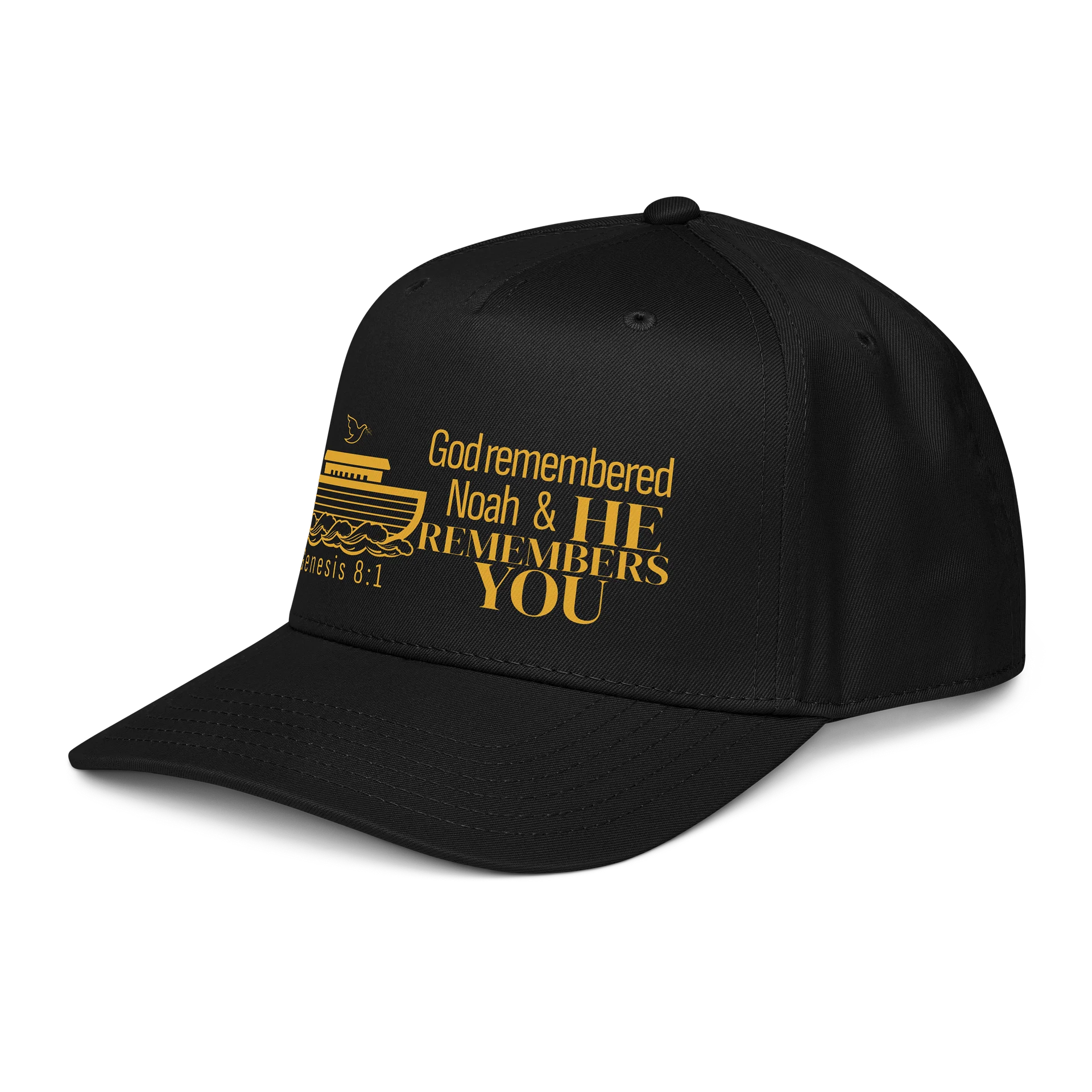 God Remembered Noah Five-Panel Snapback Cap product image (3)