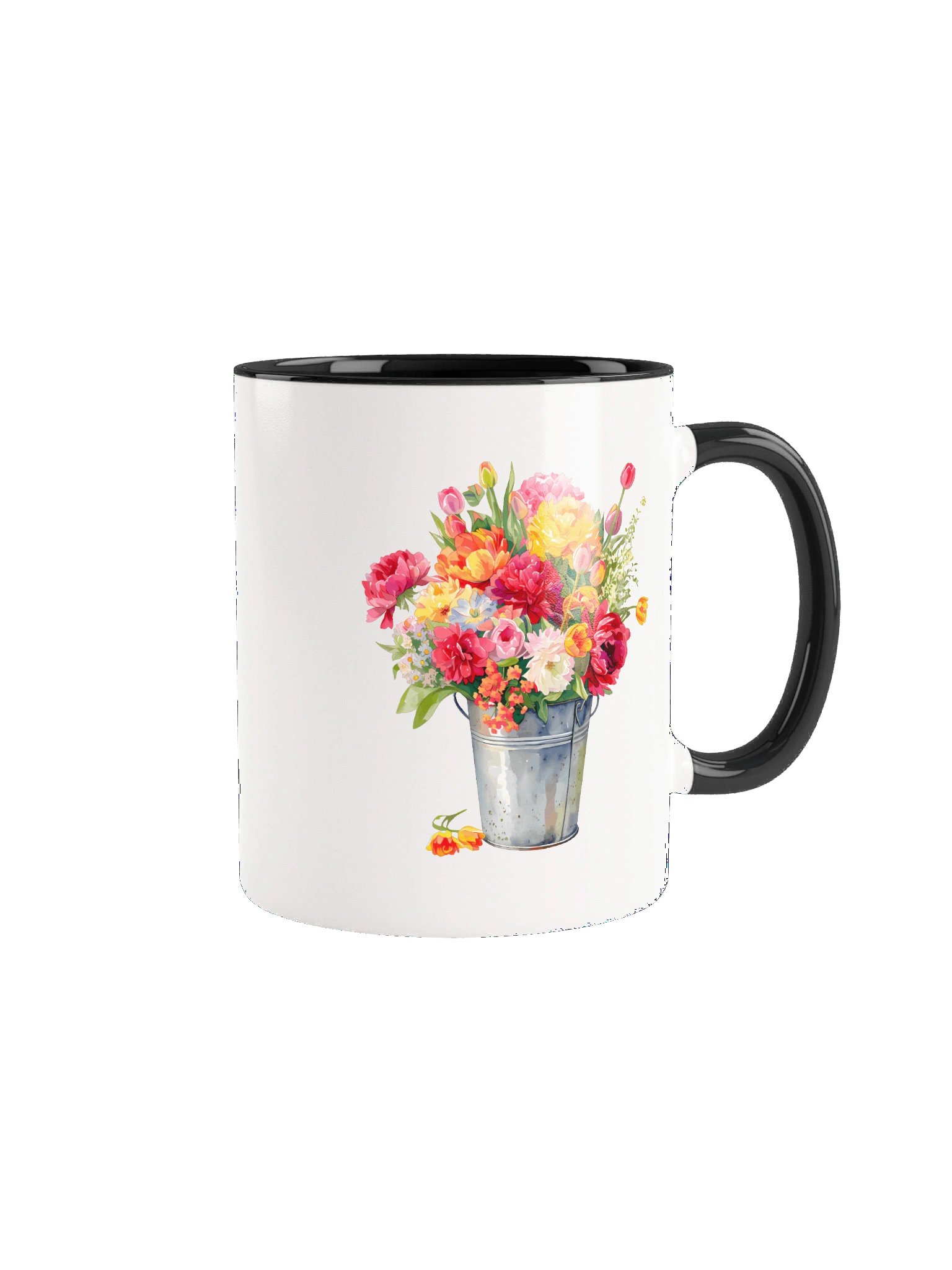 Flowers F Ceramic Mug product image (5)
